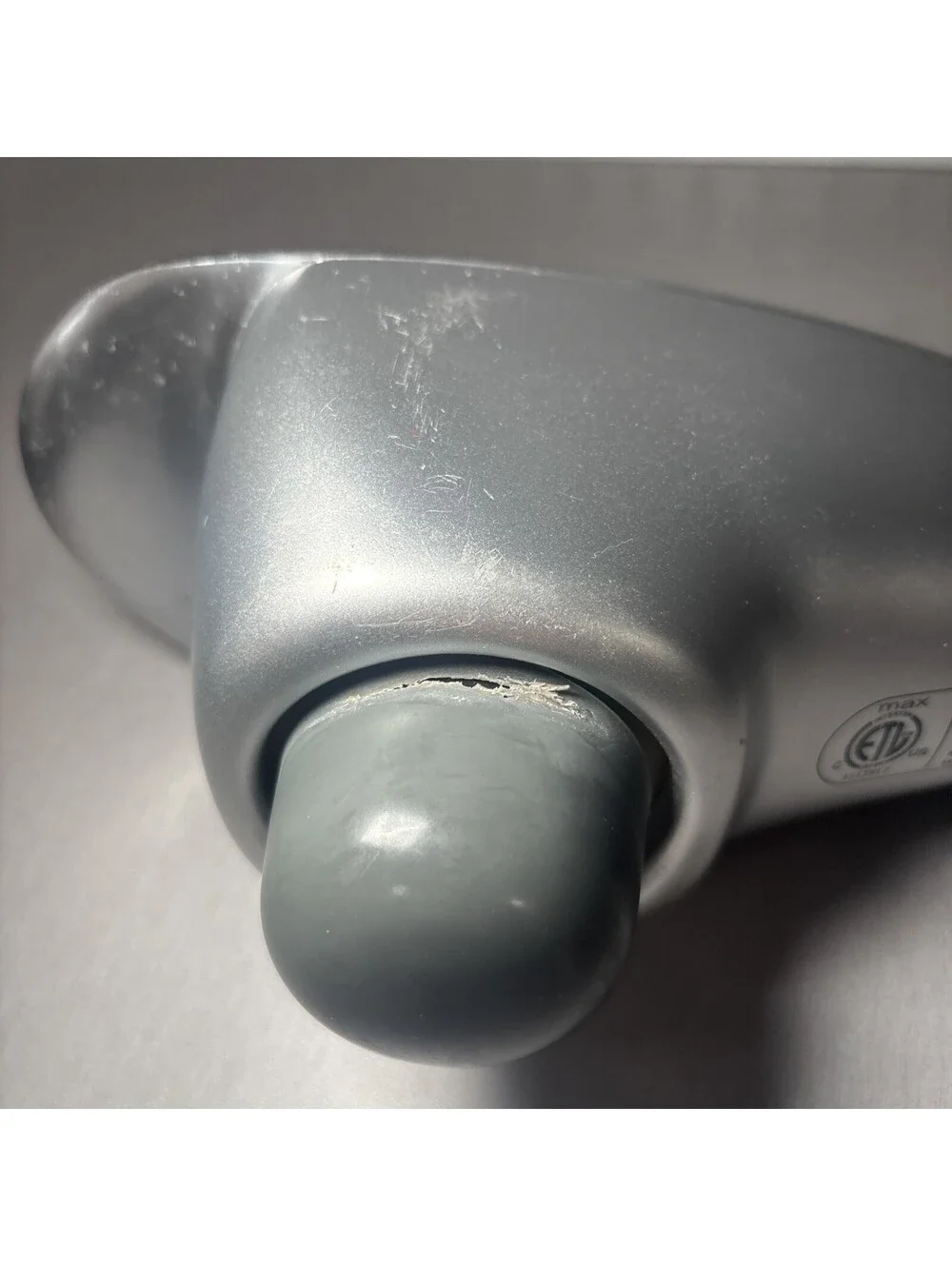BROOKSTONE MAX F-209 Percussion Massager 3 Speed Full Body Single Node READ
